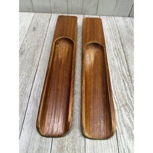 Vintage Dansk Danish Teak Salad Tongs Wood Mid Century Modern MCM Thailand